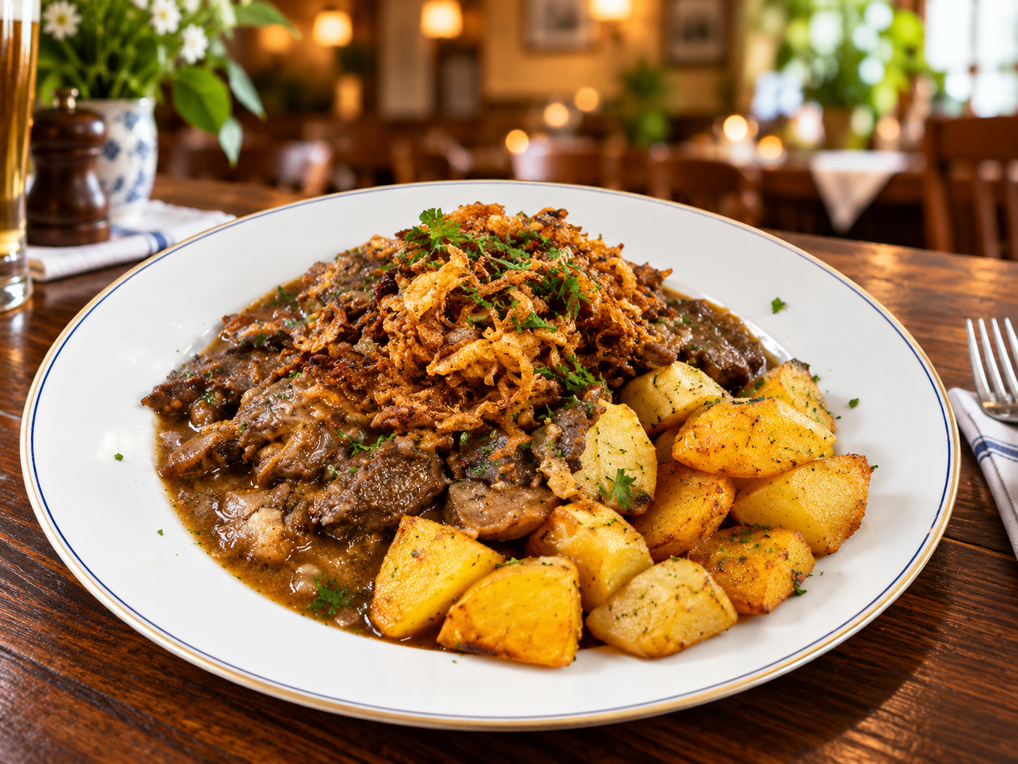 Gericht aus dem Café Restaurant Alt Erdberg